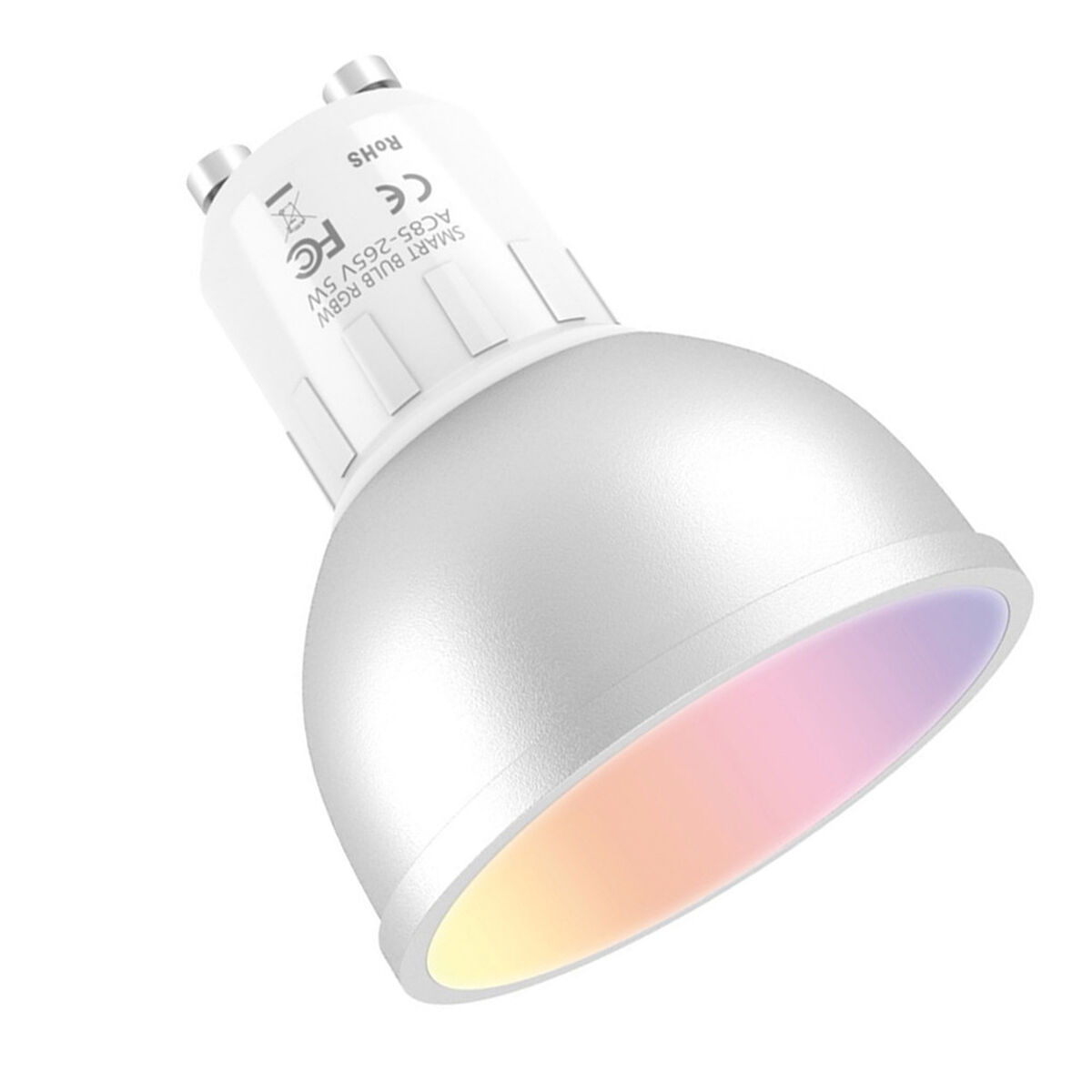 Bec Inteligent Muvit iO 5 W GU10 2700 K 6500 K Wi-Fi LED 400 lm Alb