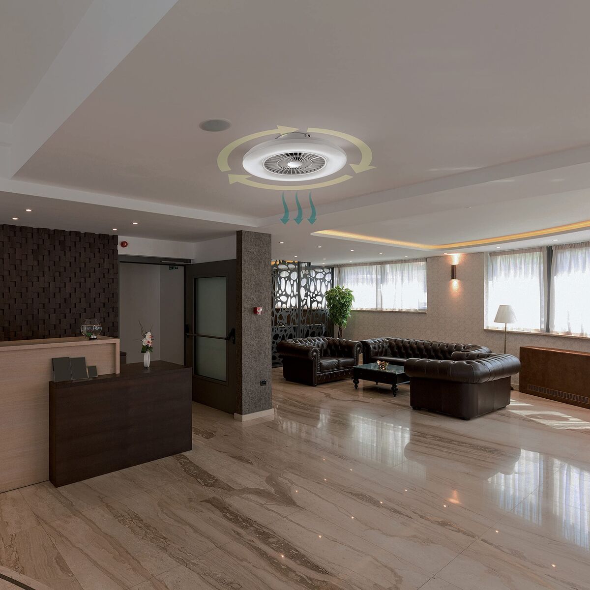 Lustră Muvit iO Alb Wi-Fi