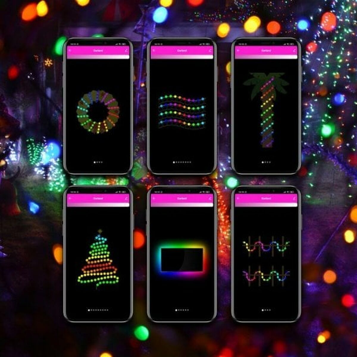 Ghirlandă de lumini LED Muvit iO 5 m