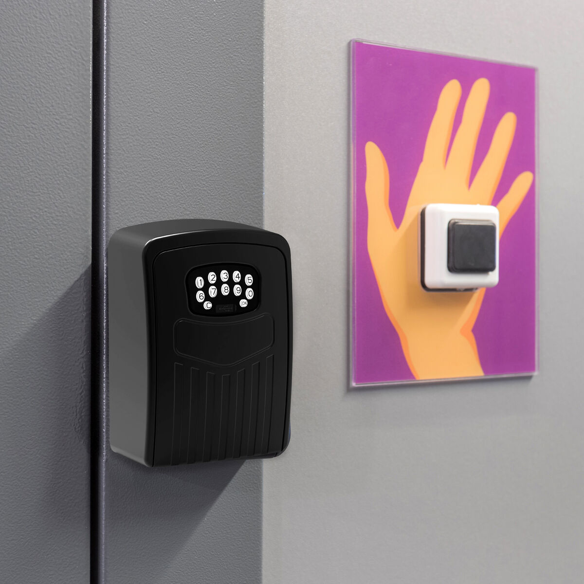 Seif pentru chei Muvit SMKB2-BT Negru