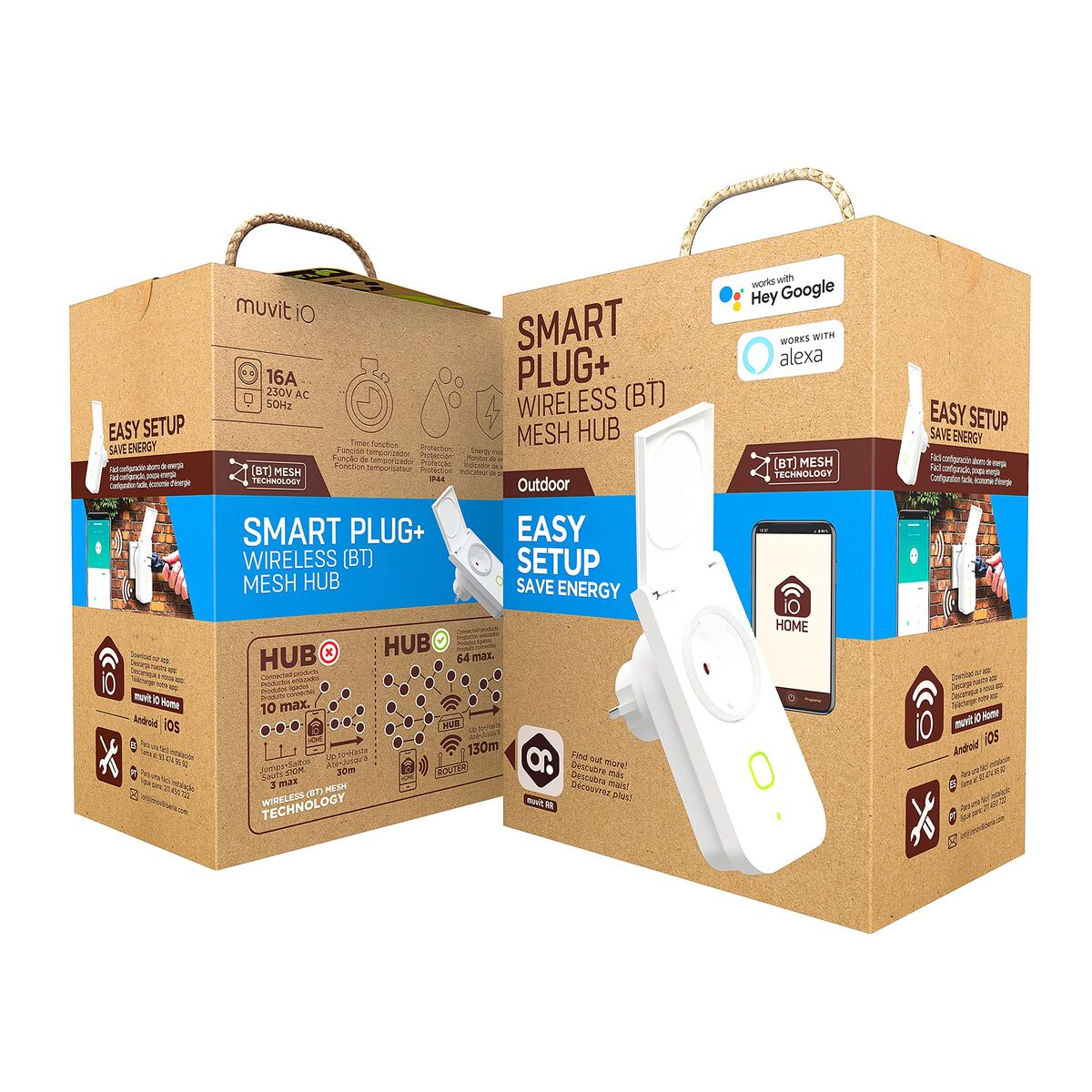 Priză Inteligentă Muvit iO Bluetooth Wi-Fi