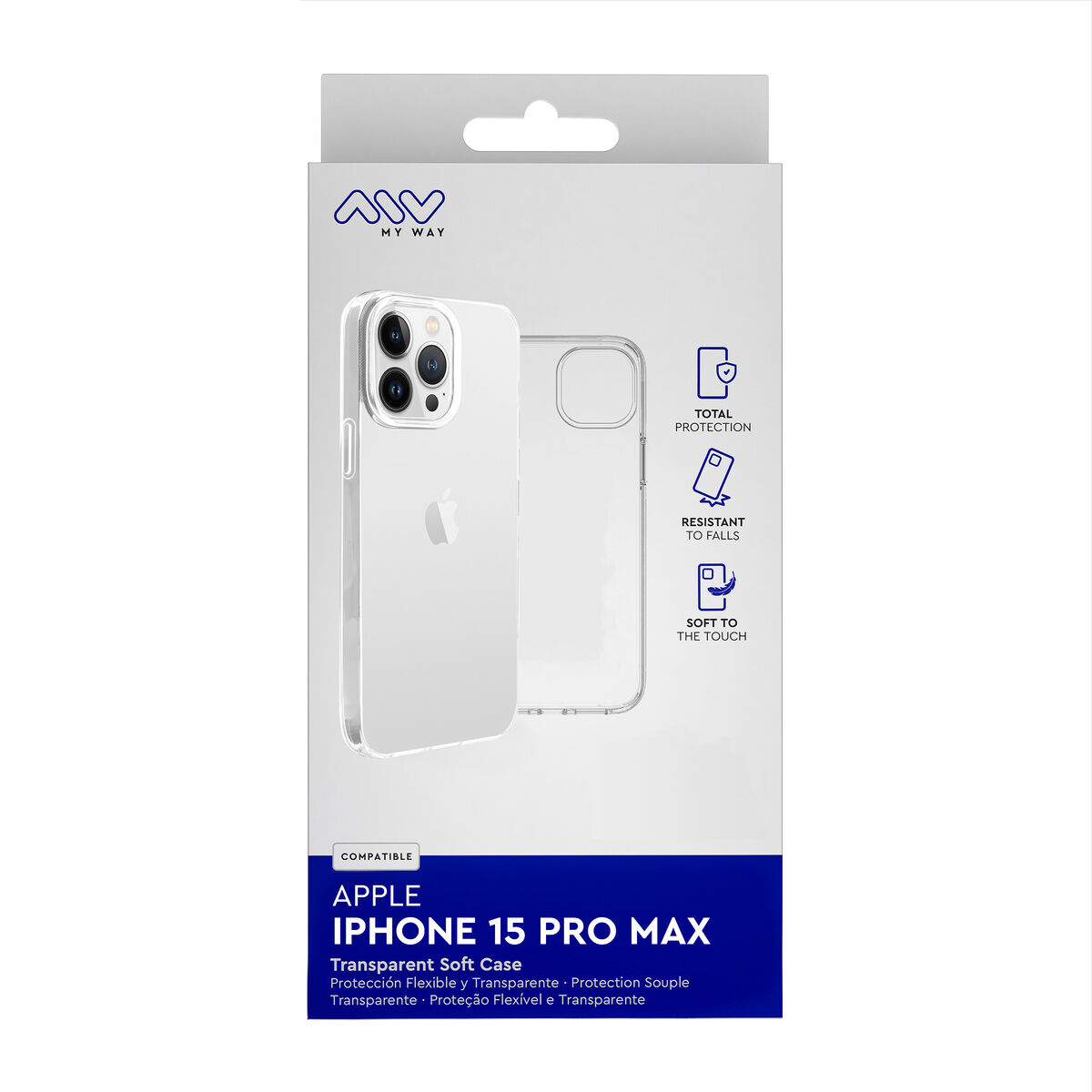 Husă pentru Mobil Myway iPhone 15 Pro Max