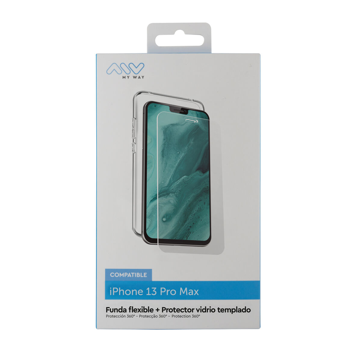 Husă și Protector pentru Mobil Myway iPhone 13 Pro Max iPhone 13 Pro Max