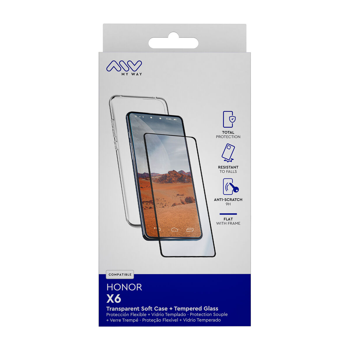 Husă și Protector pentru Mobil Myway Honor X6 Honor