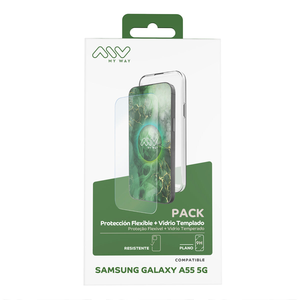Husă și Protector pentru Mobil Myway Galaxy A55 5G Samsung Galaxy A56