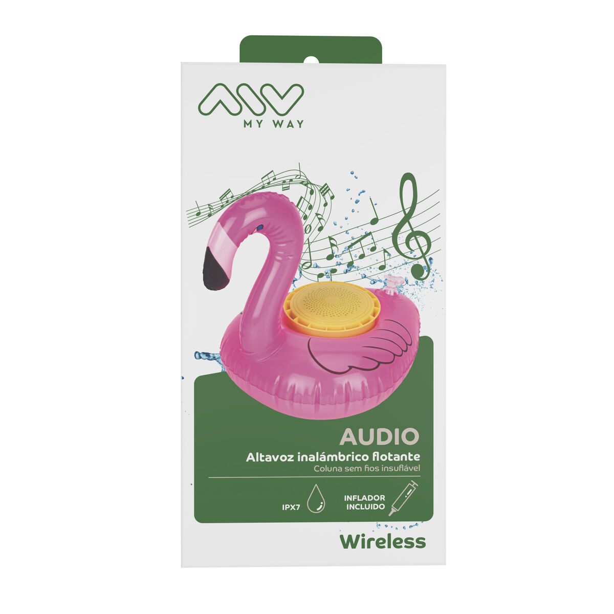 Difuzor Bluetooth Portabil Myway Flamingo