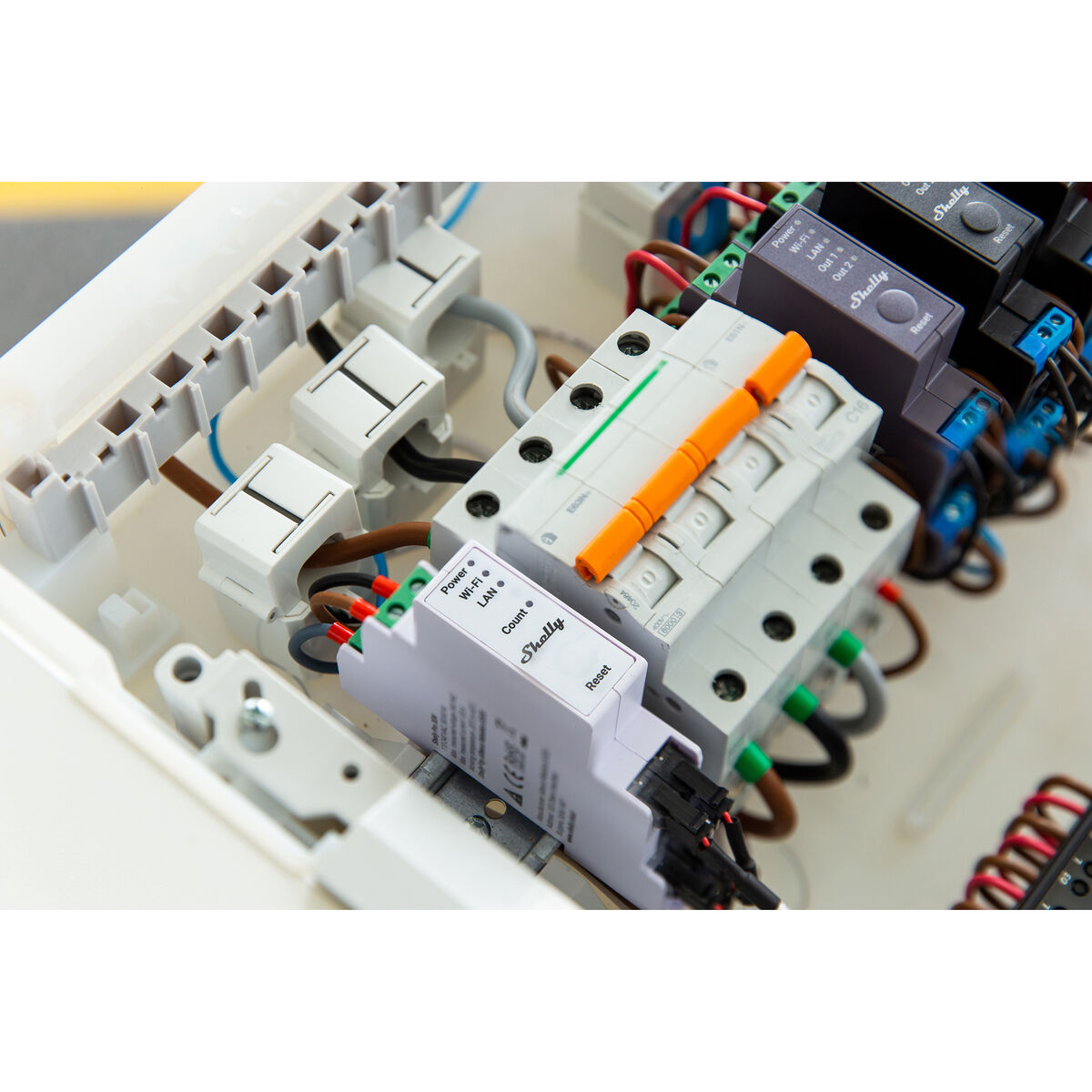 Modul comutator Wi-Fi Shelly PRO 3EM 120A Wi-Fi