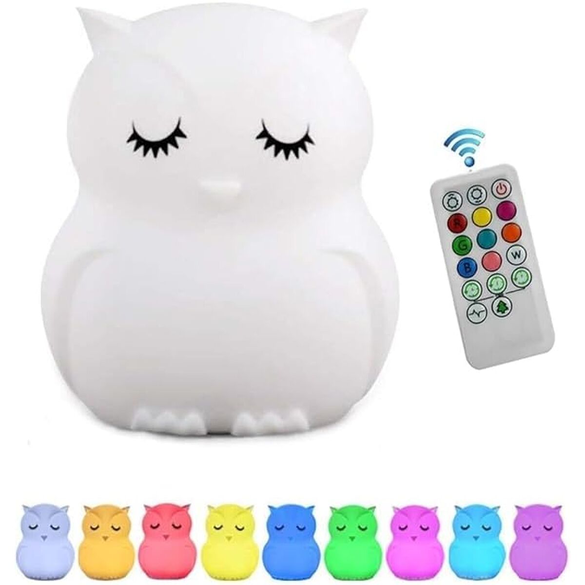 Lampă pentru copii cu difuzor Bluetooth Muvit Owl