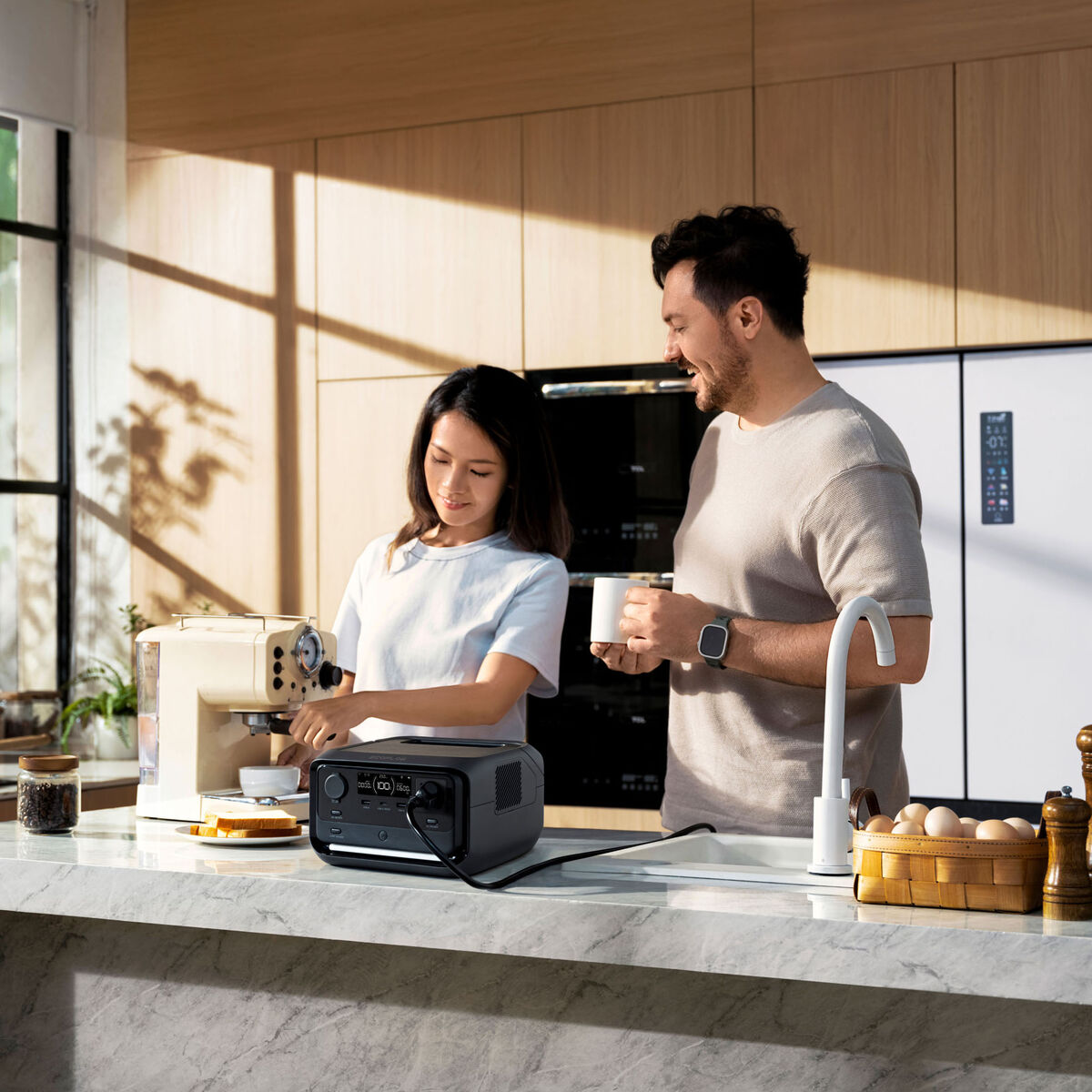 Stație de alimentare portabilă Ecoflow River 3 Plus 600 W