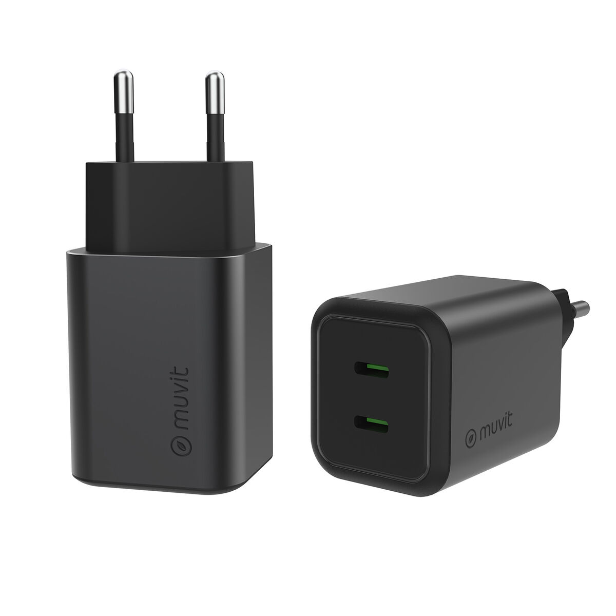 Încărcător de Perete Muvit WCEU66-45-C2 Argintiu 45 W