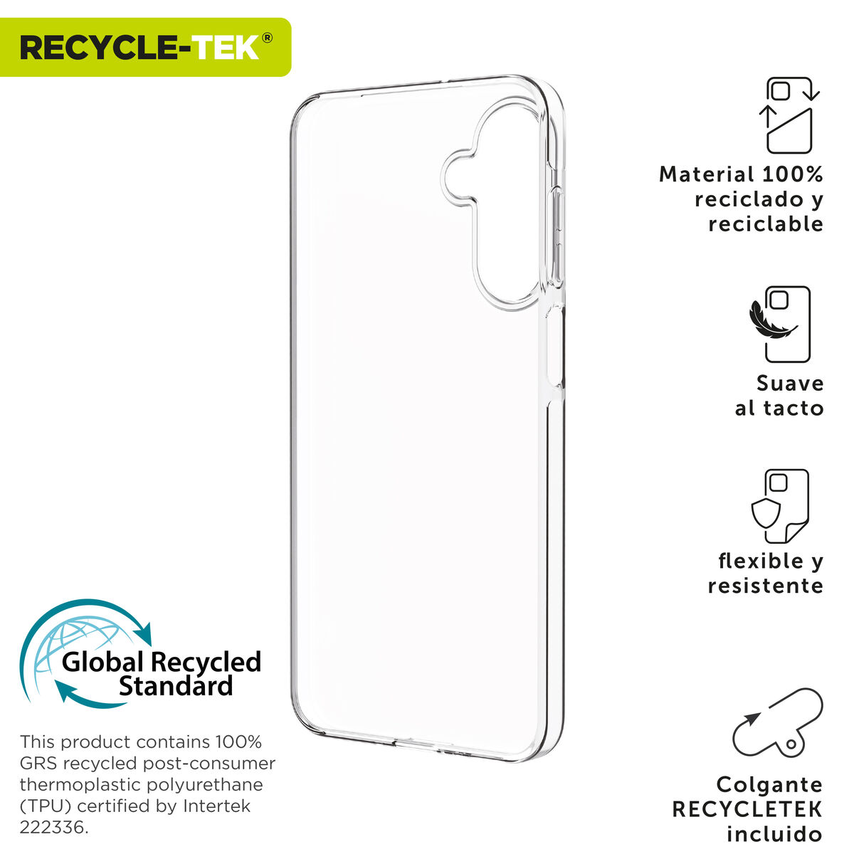 Husă pentru Mobil Muvit for Change Galaxy A26 5G Transparent
