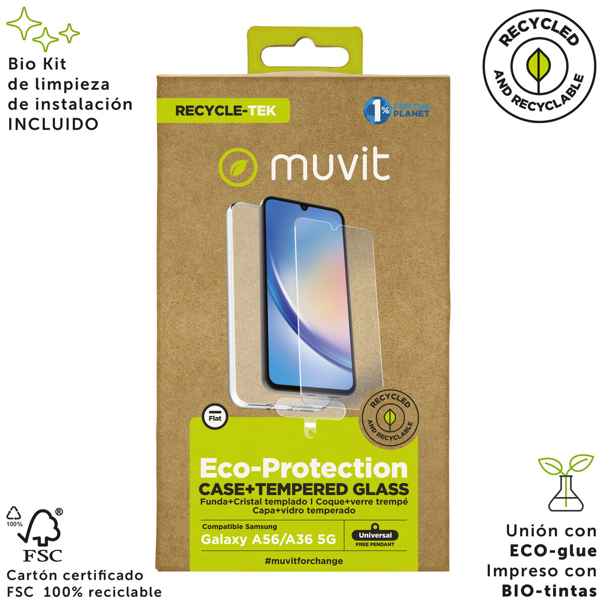Husă pentru Mobil Muvit for Change Samsung Galaxy A56/A36 5G