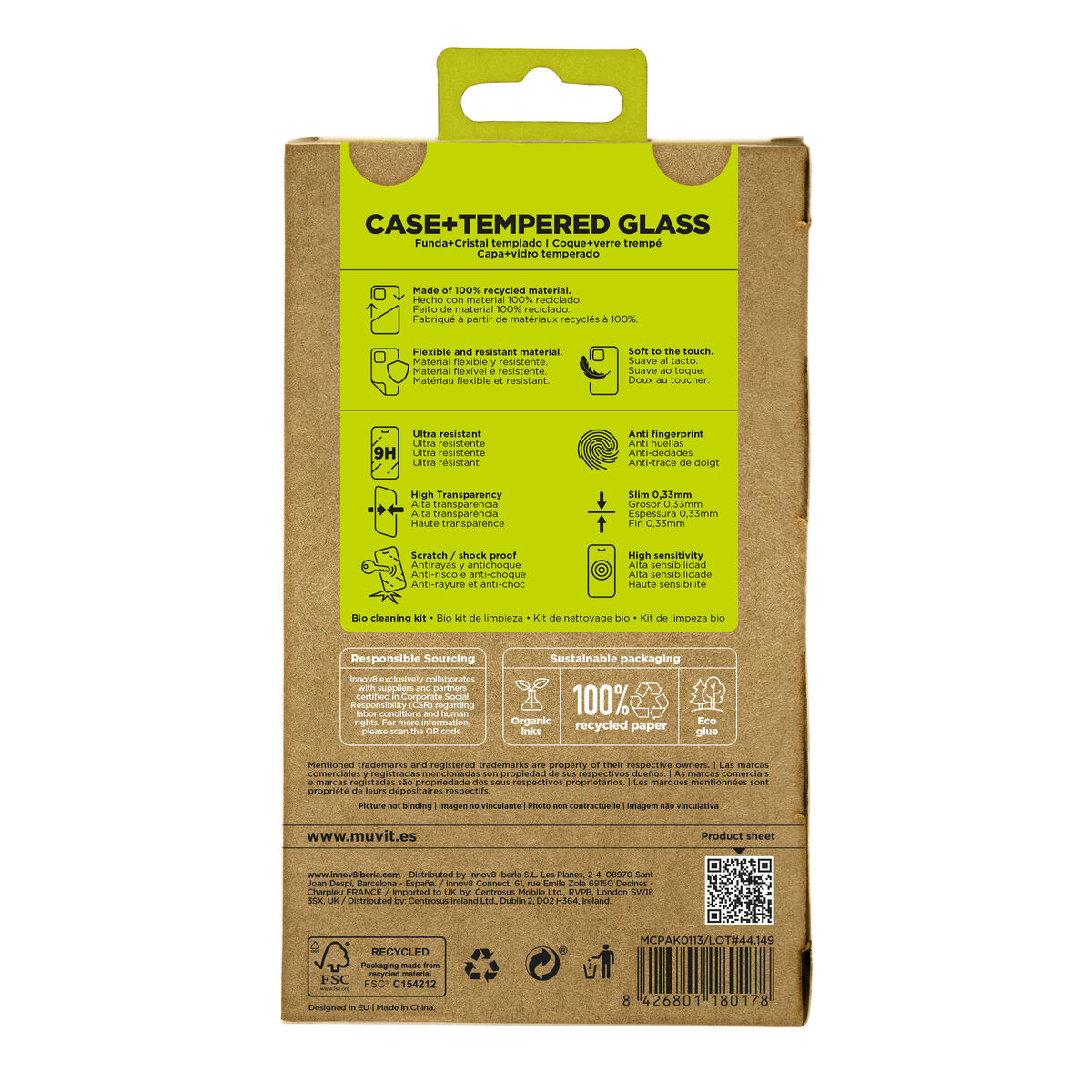 Husă pentru Mobil Muvit for Change Galaxy S25 FE