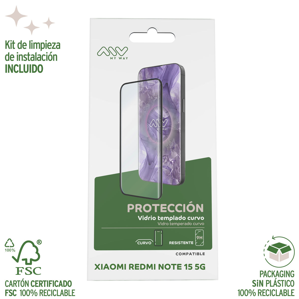 Protector de Ecran pentru Mobil Myway Xiaomi Redmi Note 15 5G