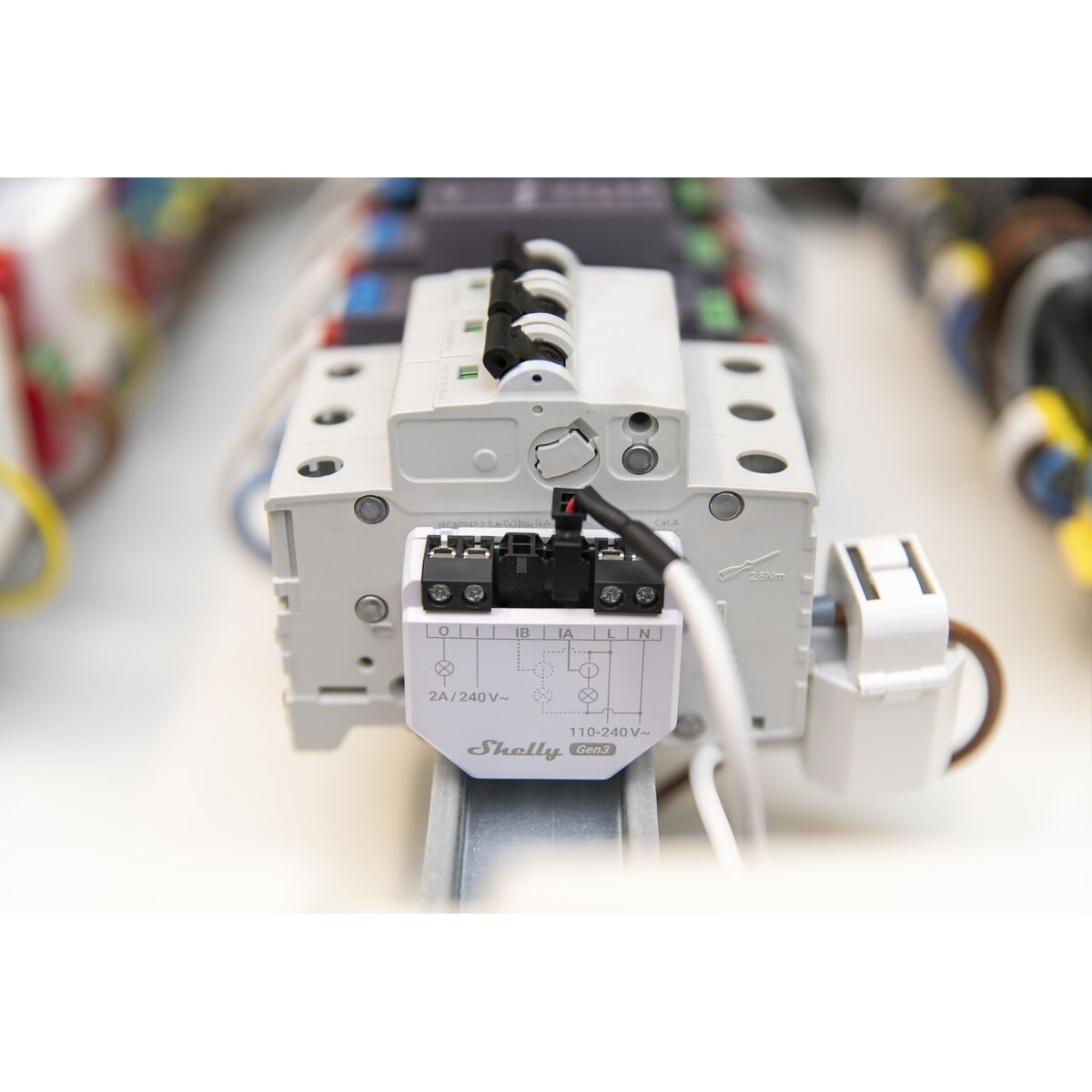 Modul comutator Wi-Fi Shelly EM GEN3 + 50 A CT