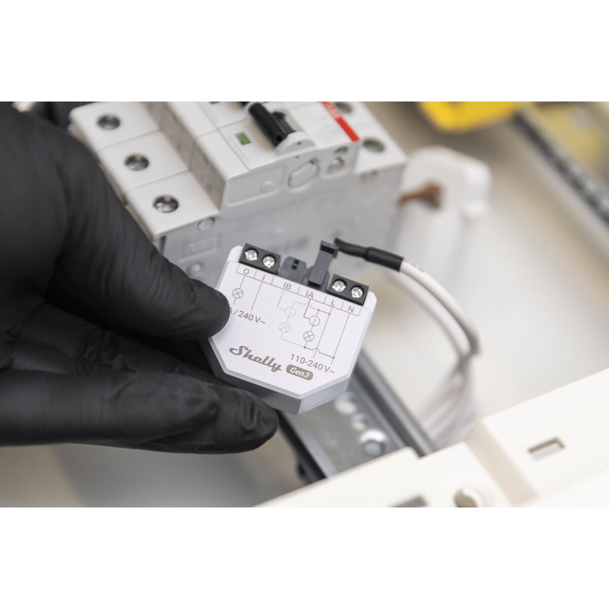 Modul comutator Wi-Fi Shelly EM GEN3 + 50 A CT