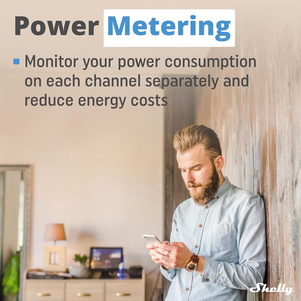 Priză Inteligentă Shelly S3SW-002P16EU Wi-Fi