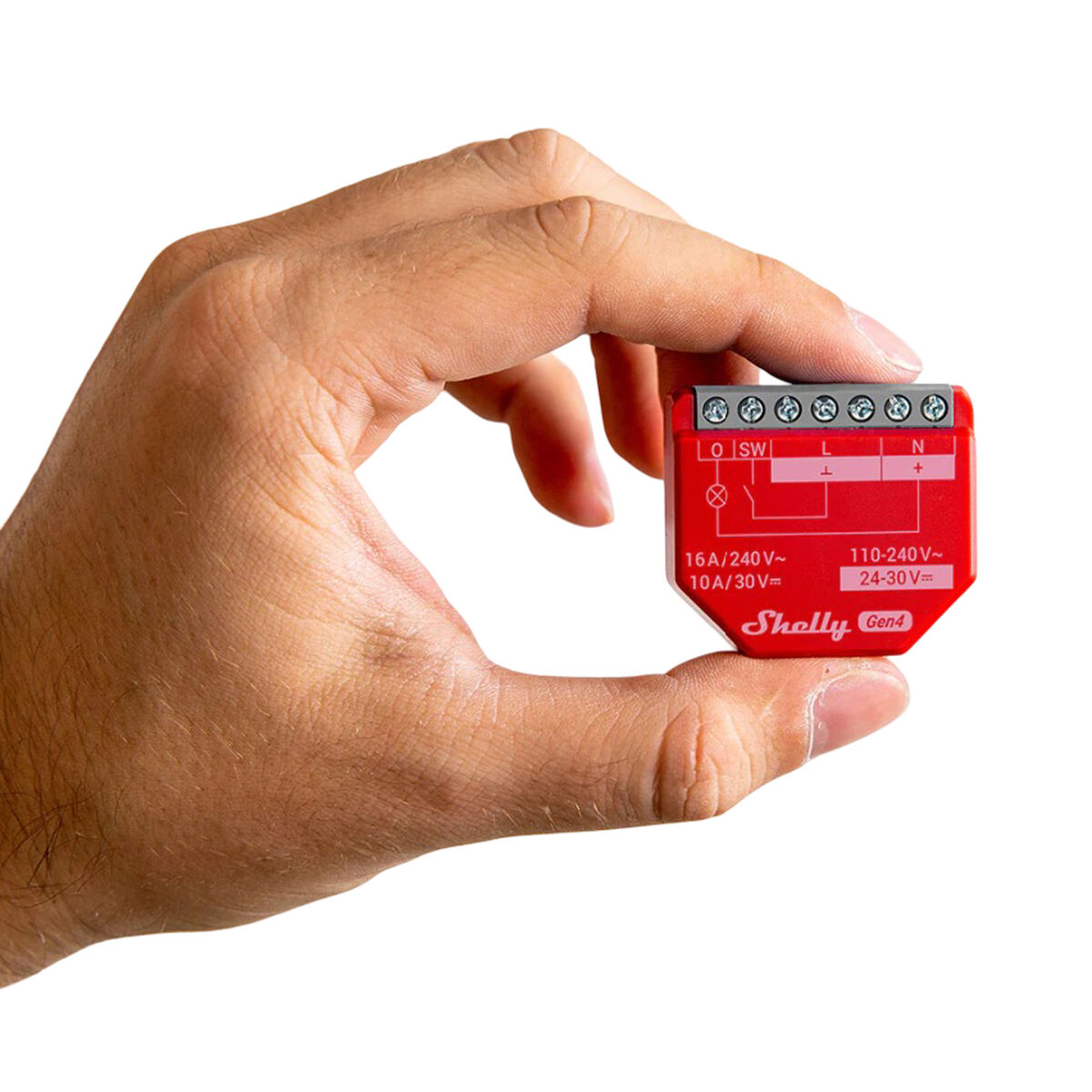 Priză Inteligentă Shelly S4SW-001P16EU Bluetooth Wi-Fi Bluetooth 5.0 10 A