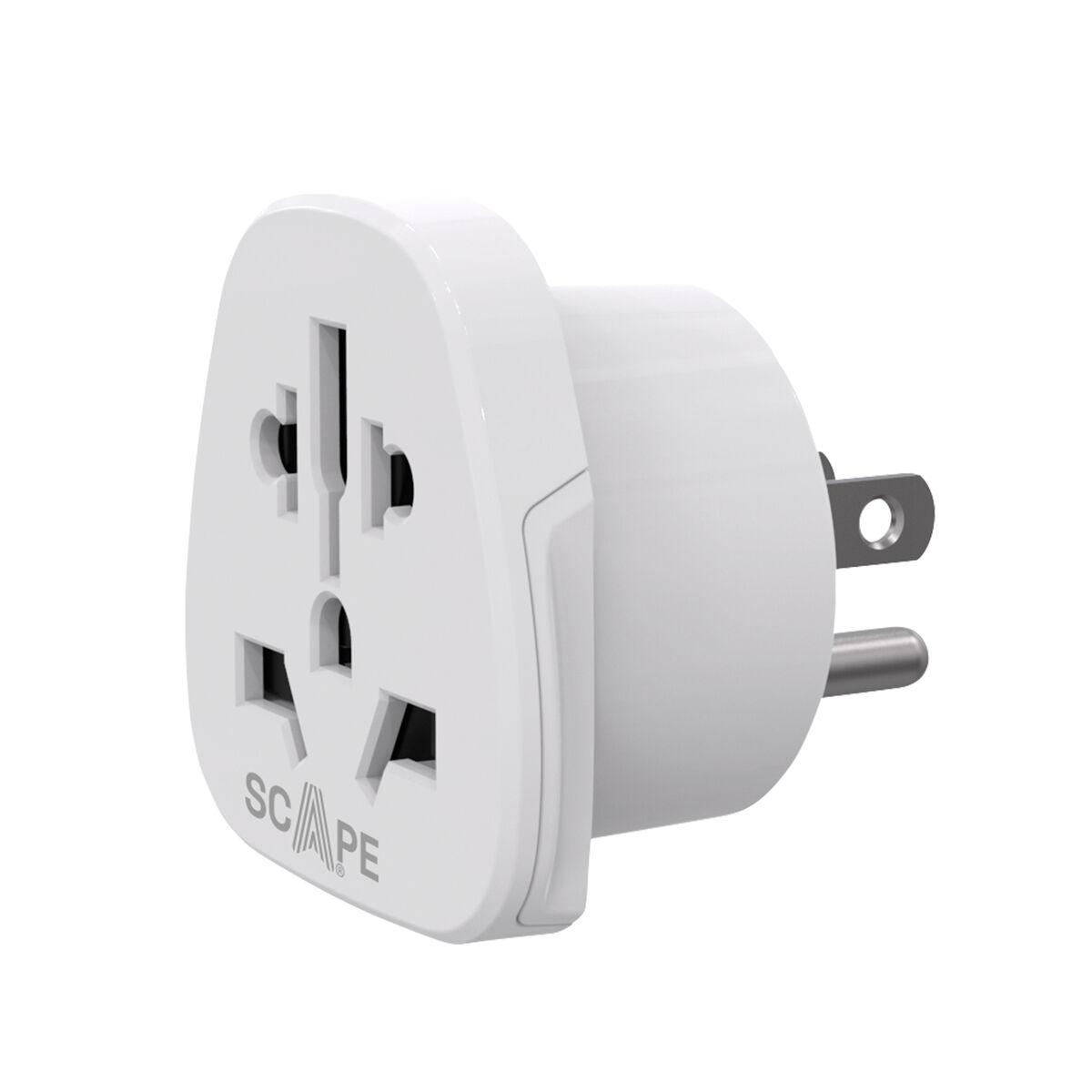 Hoț de priză Scape Travel 830US Plastic 10 A