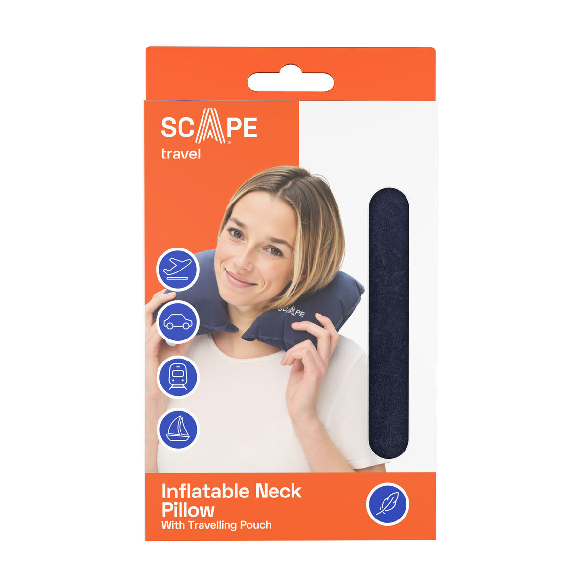 Perna Cervicală Scape Travel Albastru