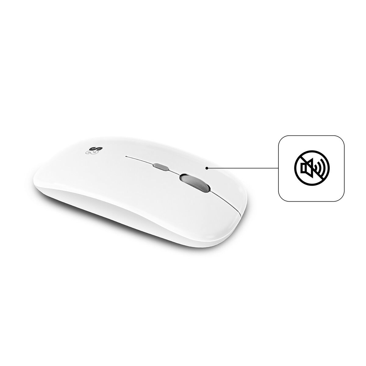 Covoraș de șoarece Subblim COMBO MULTIDISPOSITIVO COMPACTO SILVER