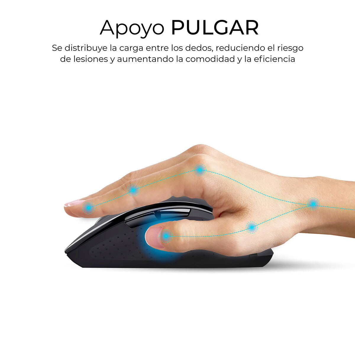 Tastatură și Mouse Subblim SUBKBC-DCOPW2 Negru Spaniolă Qwerty Spaniolă QWERTY