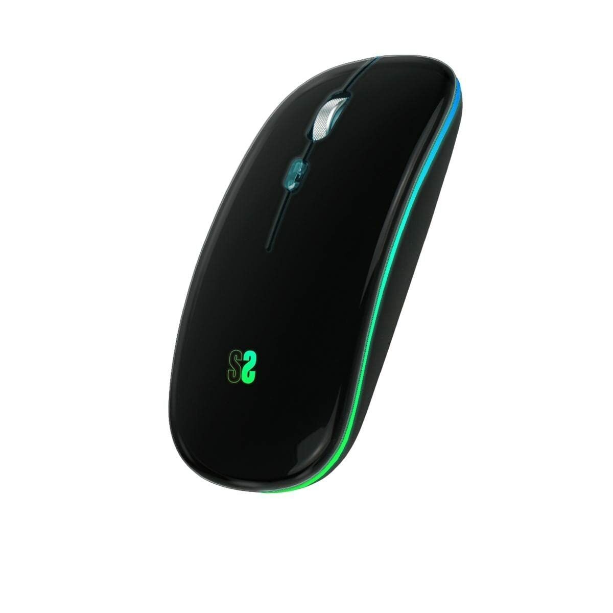 Mouse Bluetooth Fără Fir Subblim SUBMO-LDFLAT1 Negru 1600 dpi