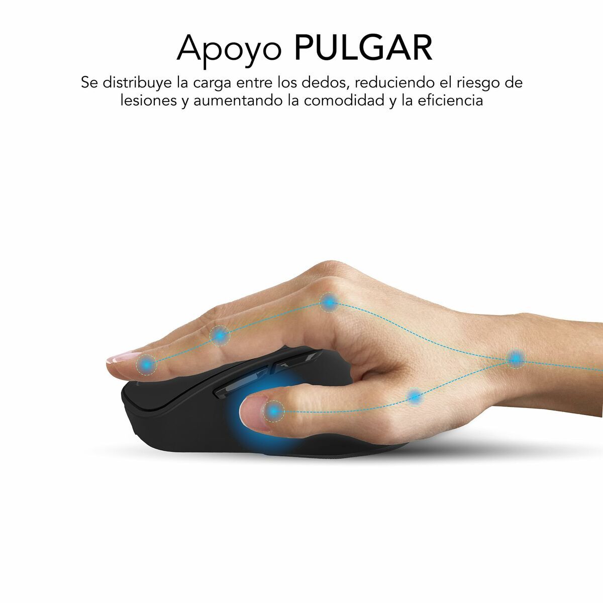 Mouse Optic Subblim SUBMO-EDCON01 Negru 2400 dpi