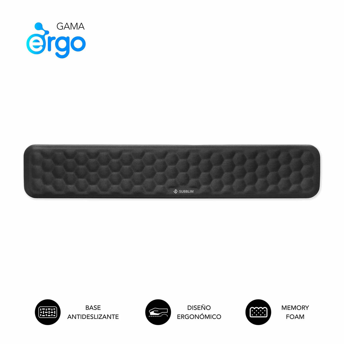 Covoraș de șoarece Subblim SUBMP-04E030 Negru