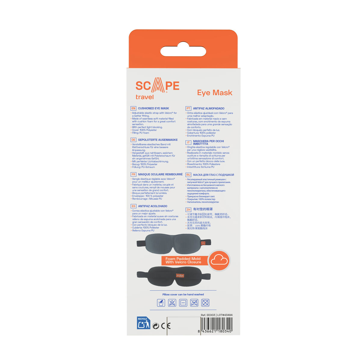 Mască pentru Ochi Scape Travel