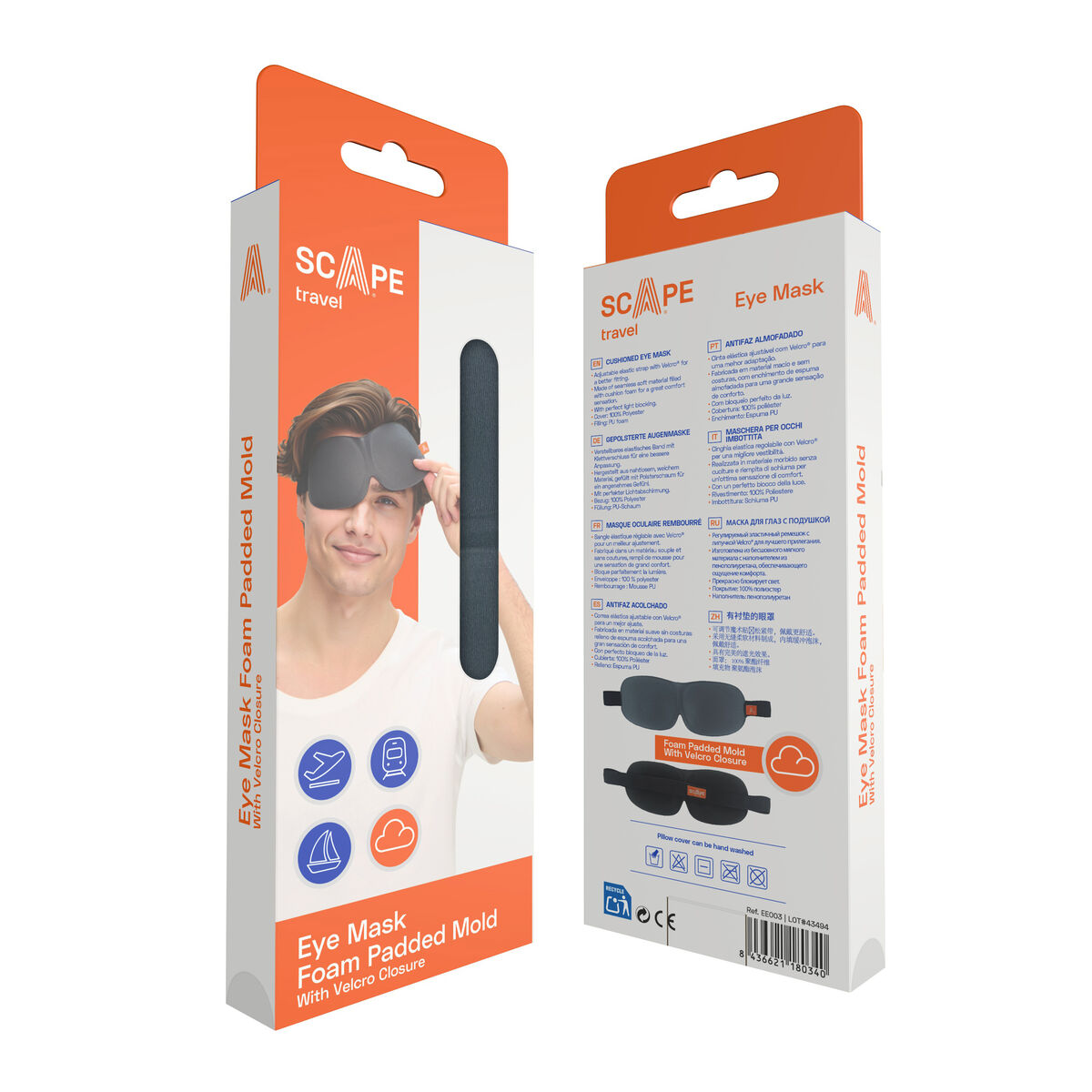 Mască pentru Ochi Scape Travel