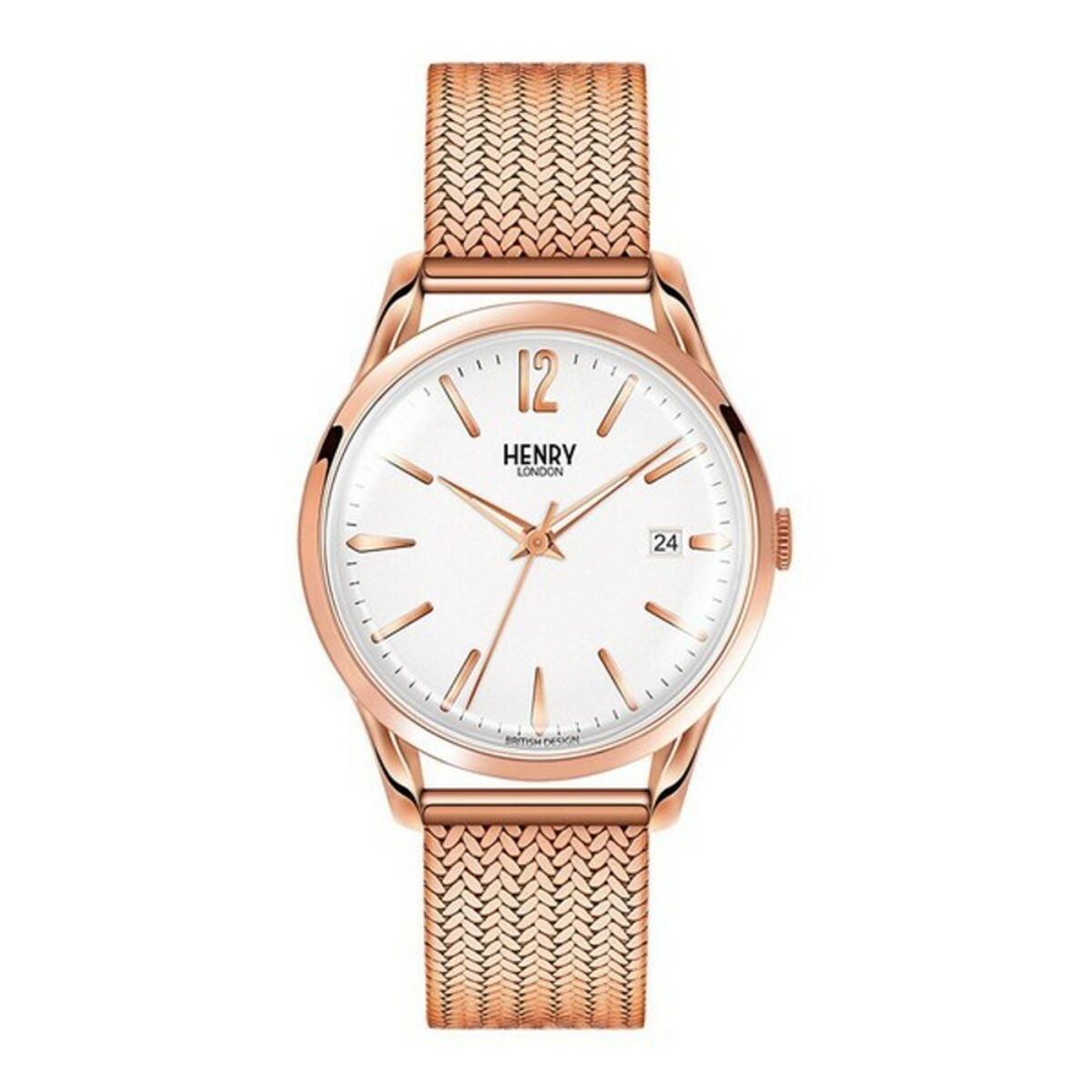 Ceas Unisex Henry London HL39-M-0026 (Ø 39 mm)