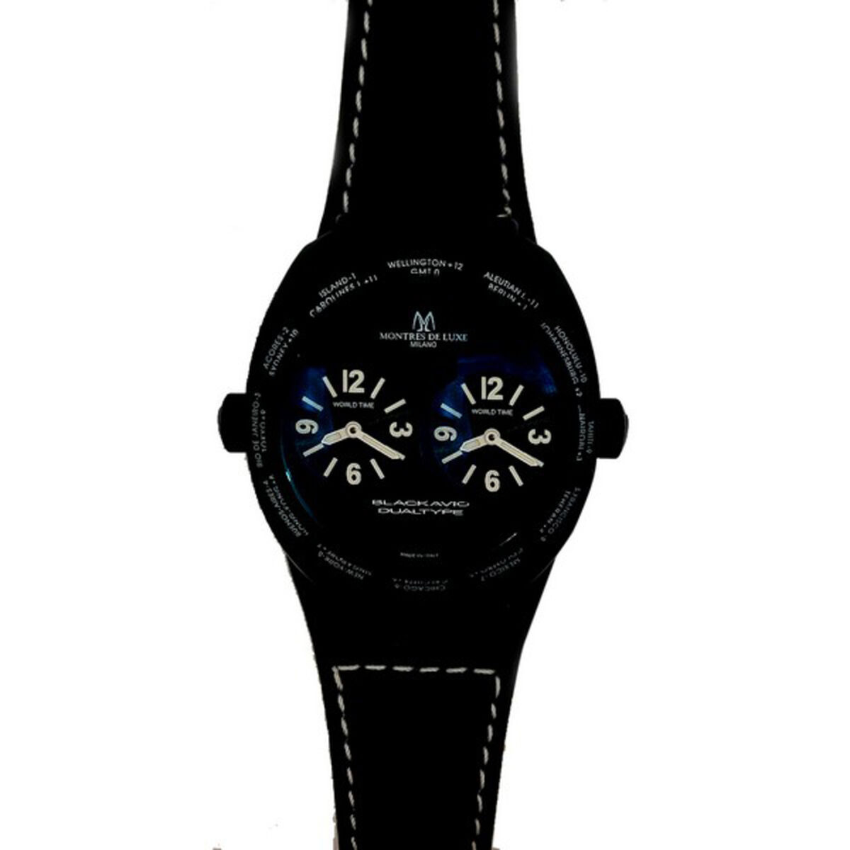 Ceas Unisex Montres de Luxe 09BK-3001 (Ø 40 mm)