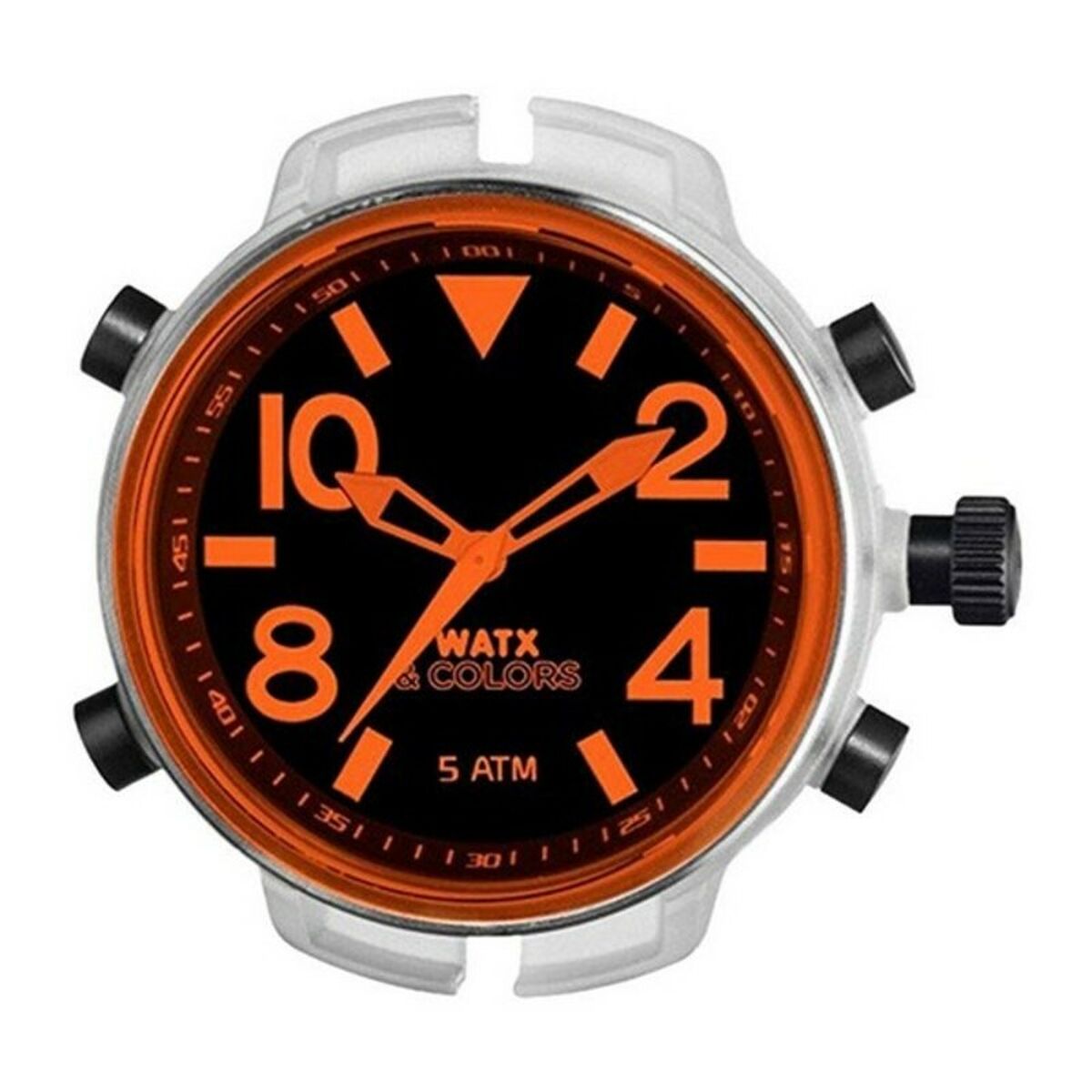 Ceas Unisex Watx & Colors RWA3702 Portocaliu (Ø 49 mm)