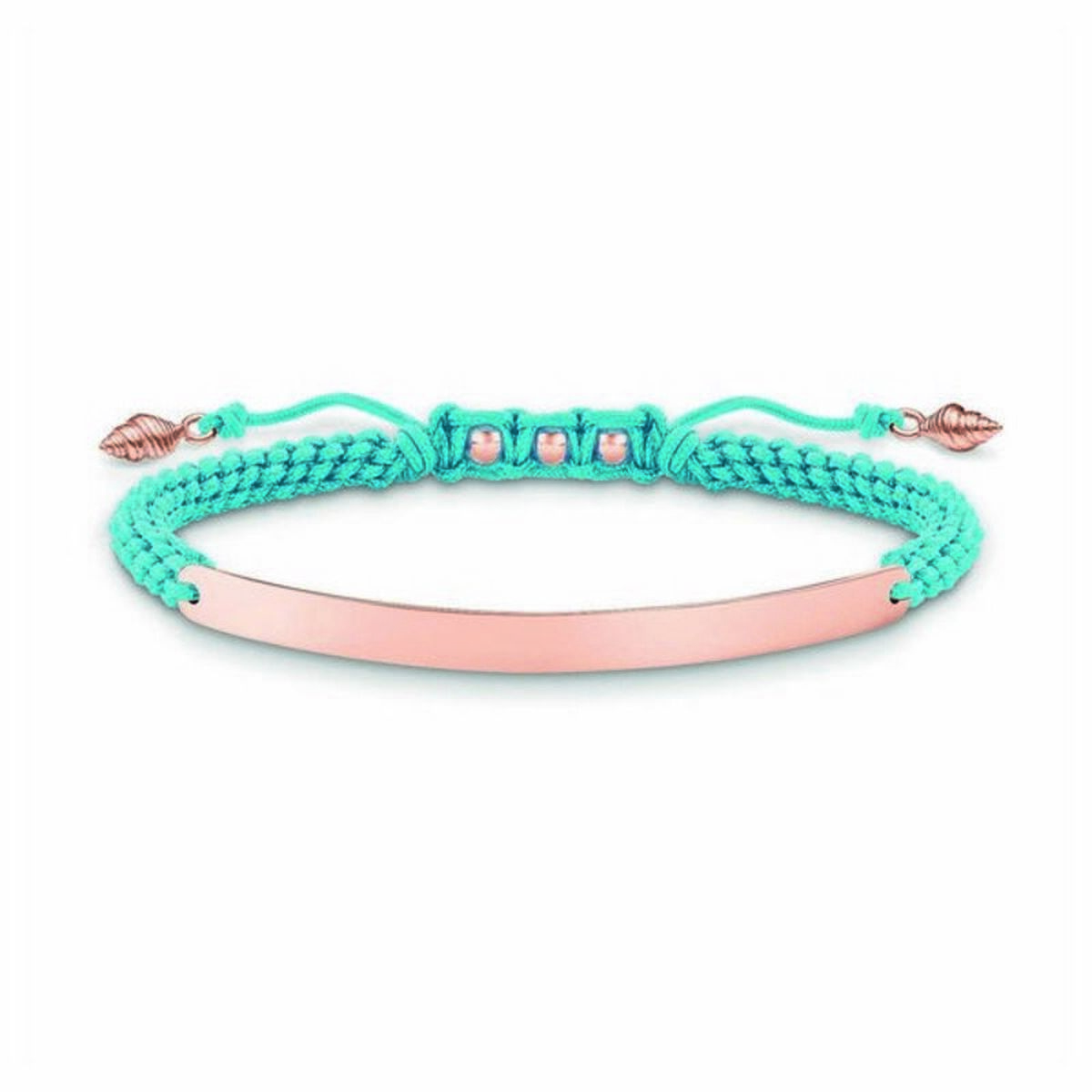 Brățară Damă Thomas Sabo LBA0062-597-1 Albastru Aur roz Argintiu