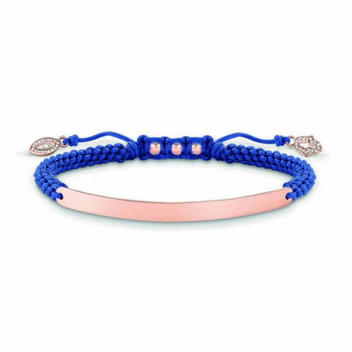 Brățară Damă Thomas Sabo LBA0068-898-1 Albastru Aur roz Argintiu
