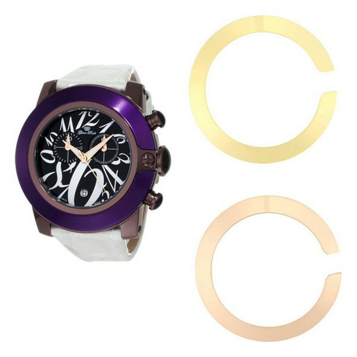 Ceas Damă Glam Rock gr32112 (Ø 44 mm)
