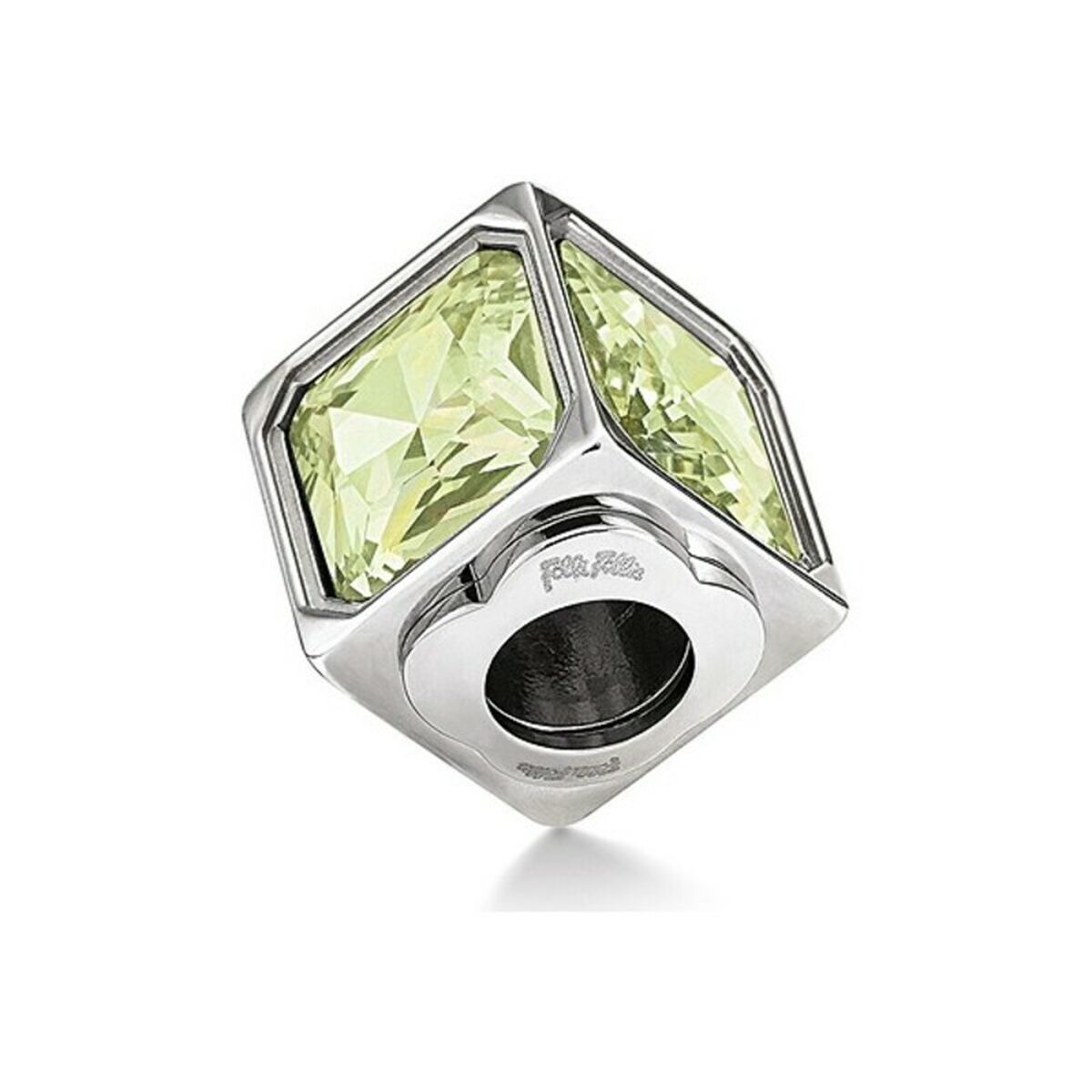 Mărgele Damă Folli Follie 3P16F008CE Verde (1 cm)