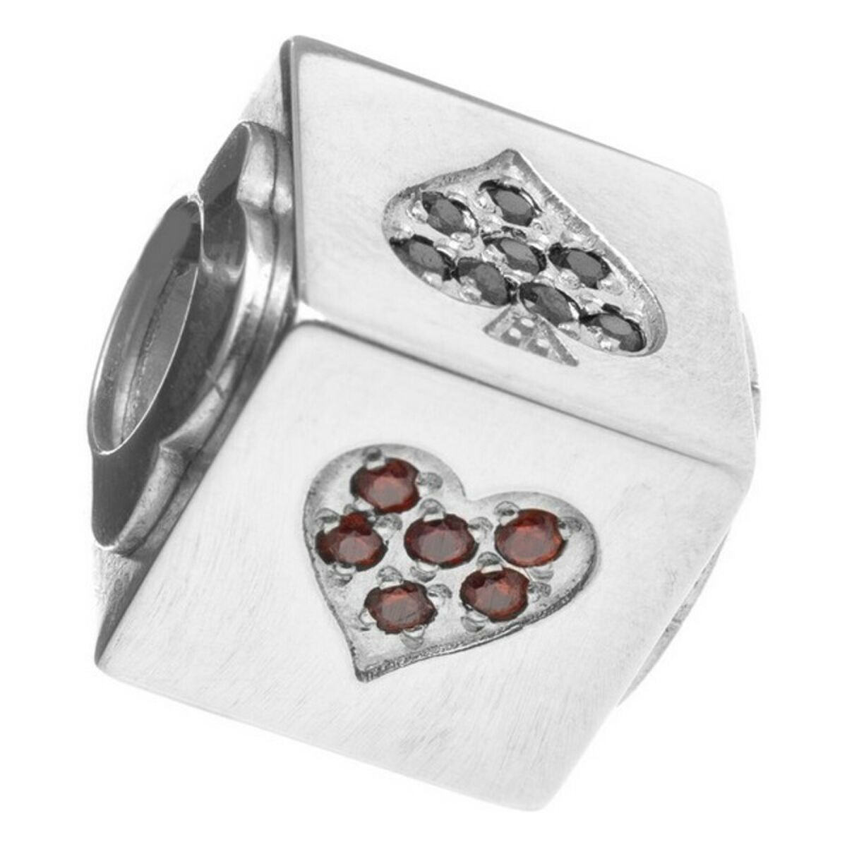 Mărgele Damă Folli Follie 3P16F056KR Gri (1 cm)