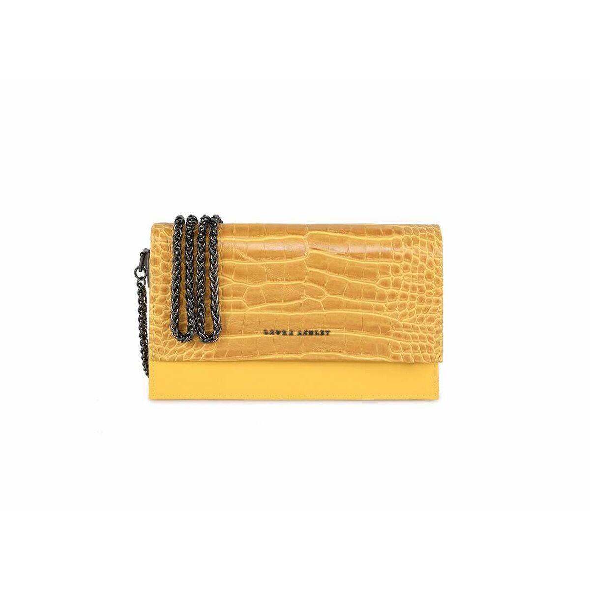Geantă Damă Laura Ashley DUDLEY-CROCO-YELLOW Galben 22 x 12 x 5 cm