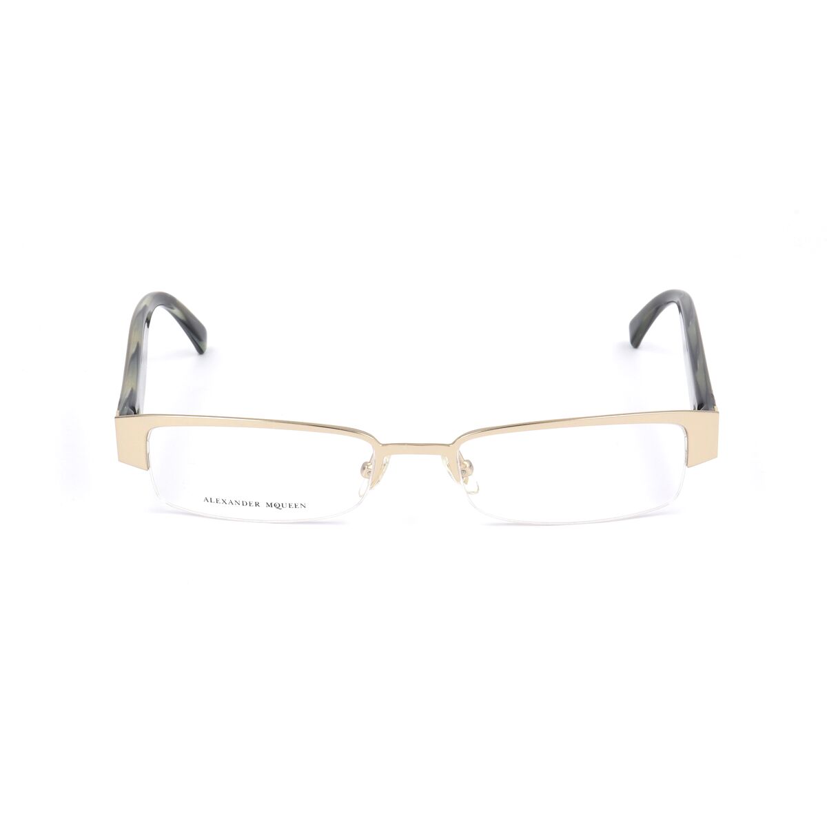 Ramă de Ochelari Unisex Alexander McQueen AMQ4159R2E Auriu* Ø 51 mm