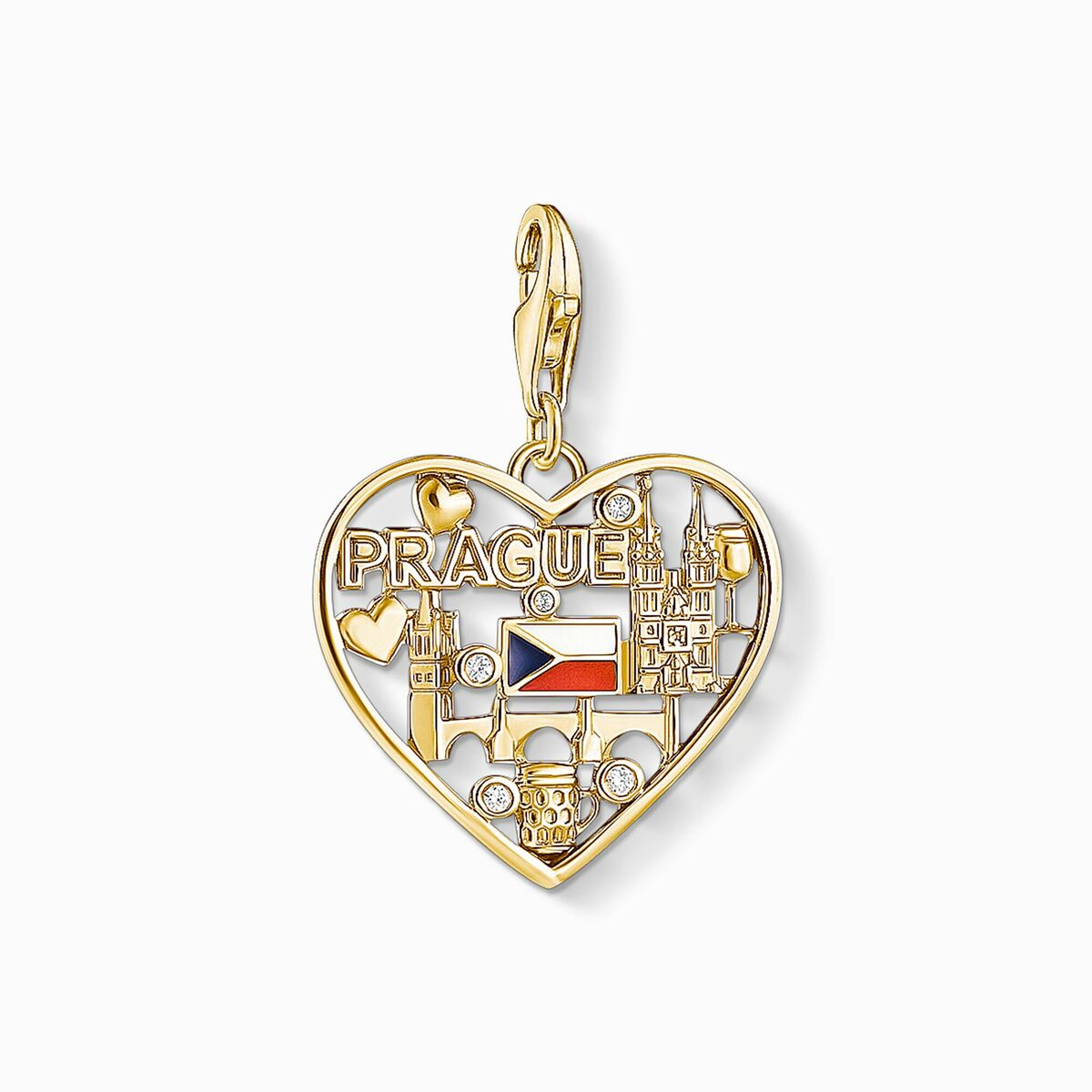 Mărgele Damă Thomas Sabo IC12365-565-7 Auriu* 2 cm