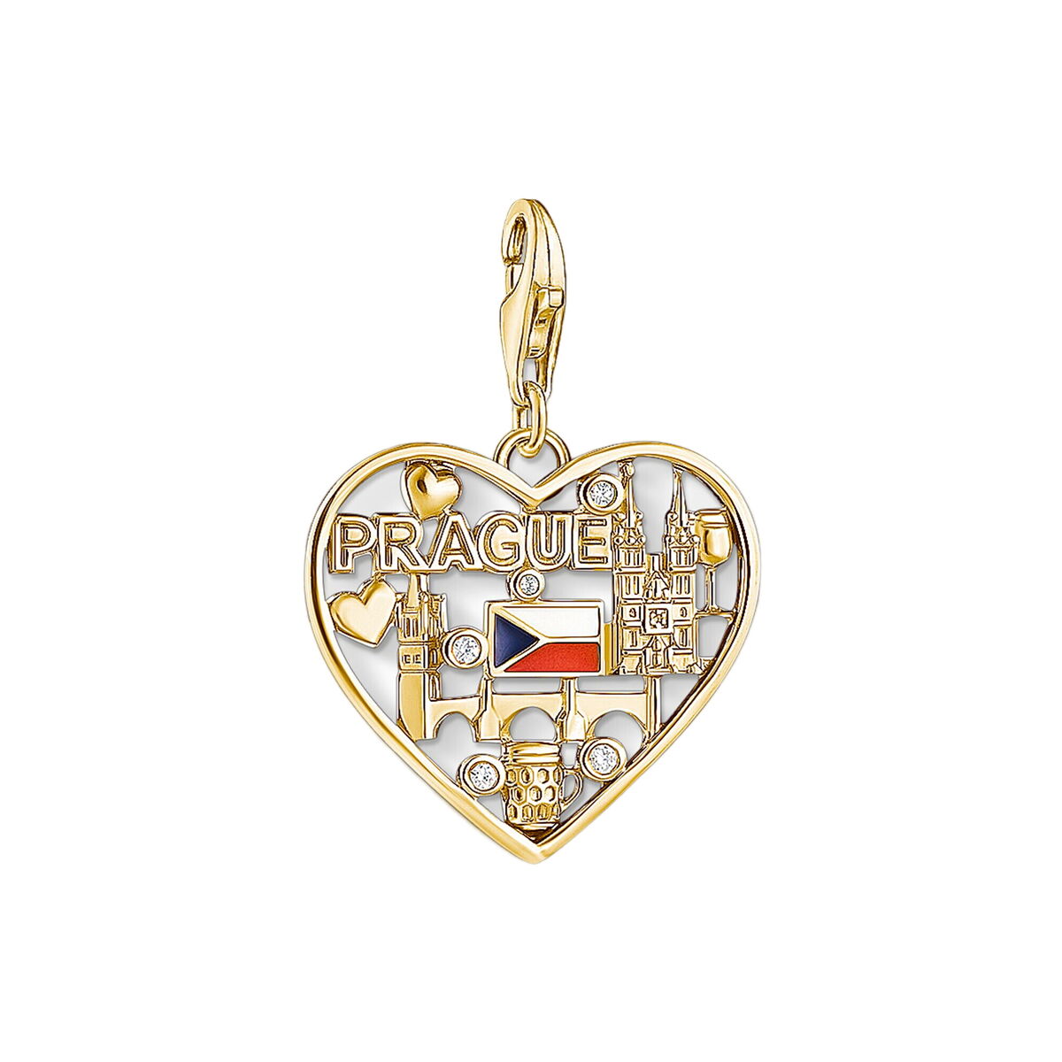 Mărgele Damă Thomas Sabo IC12365-565-7 Auriu* 2 cm