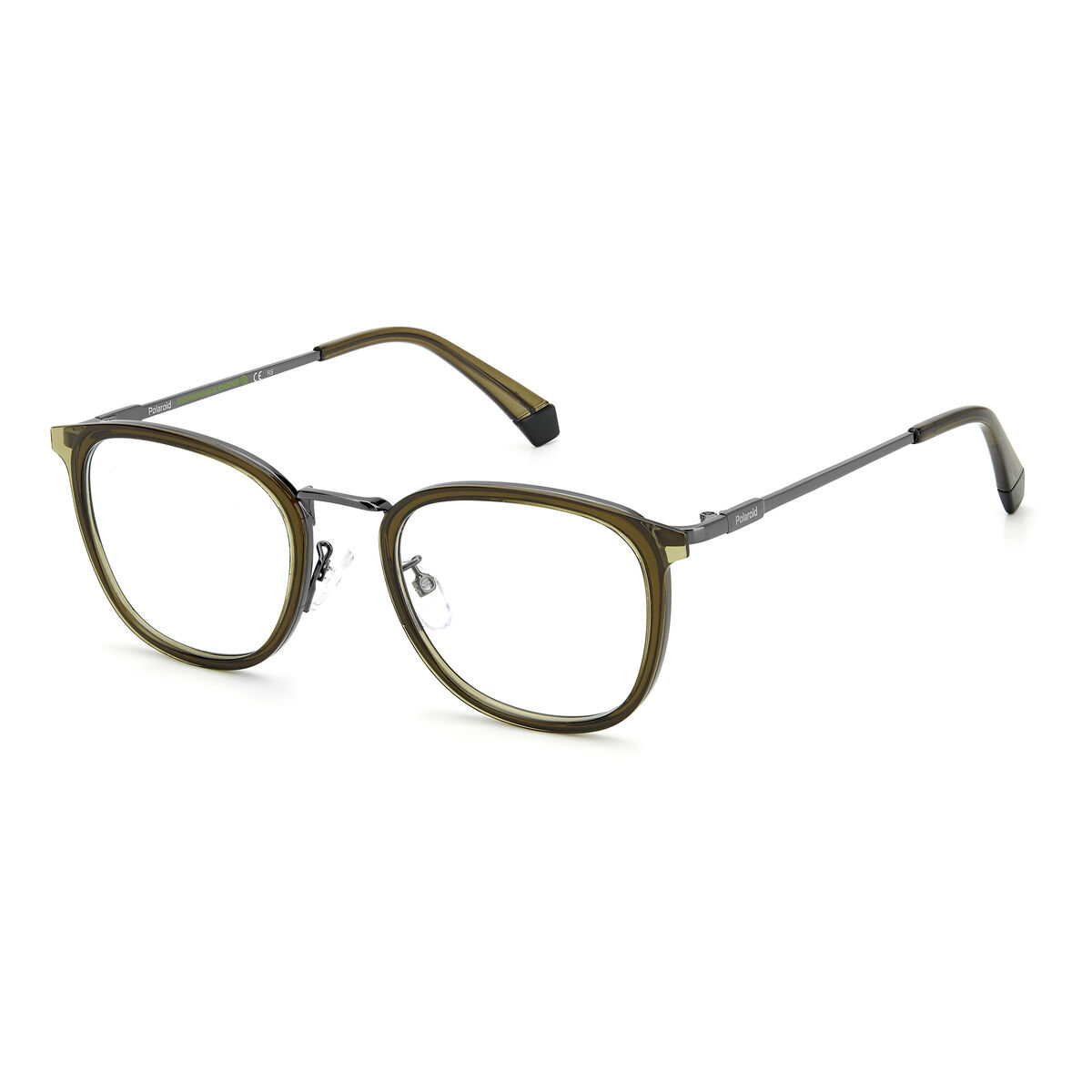 Ramă de Ochelari Unisex Polaroid PLDD439GKJ1 Gri Ø 52 mm