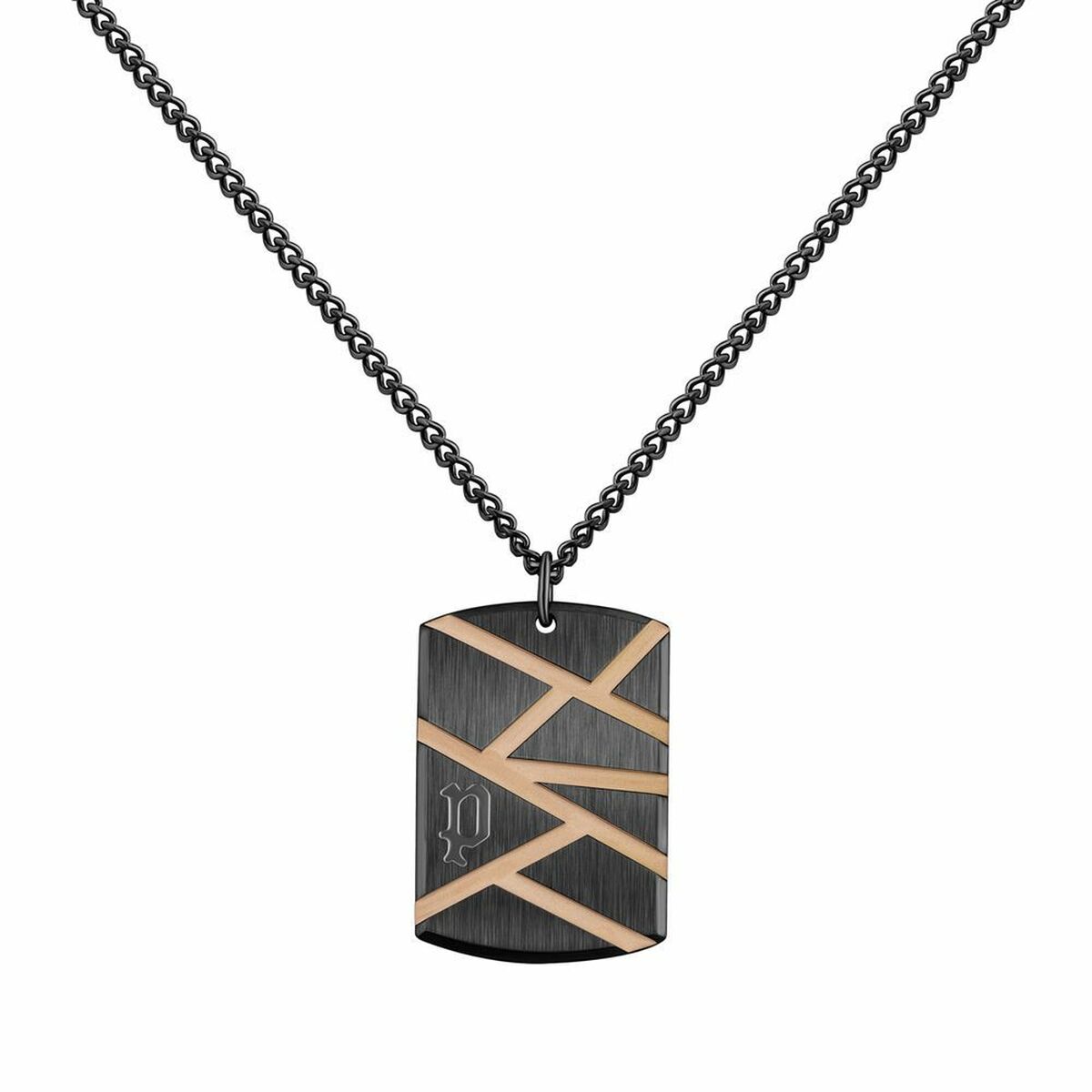 Colier Bărbați Police PJ26485PSBR01 50 + 20 cm