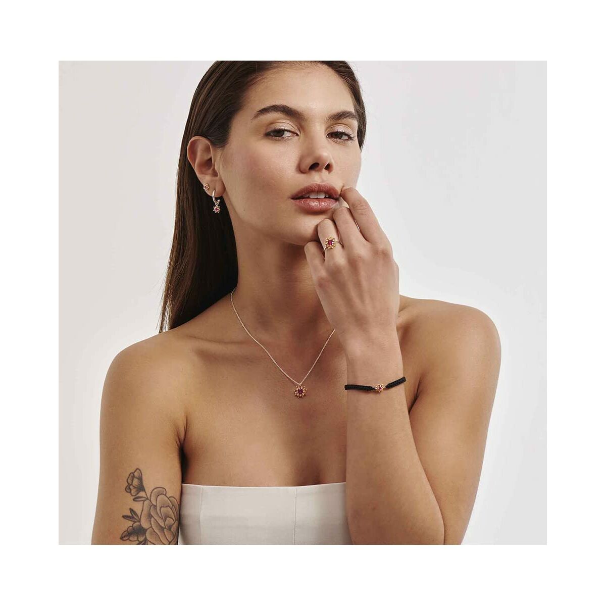 Cercei Damă Radiant RY000110 Oțel inoxidabil 1 cm