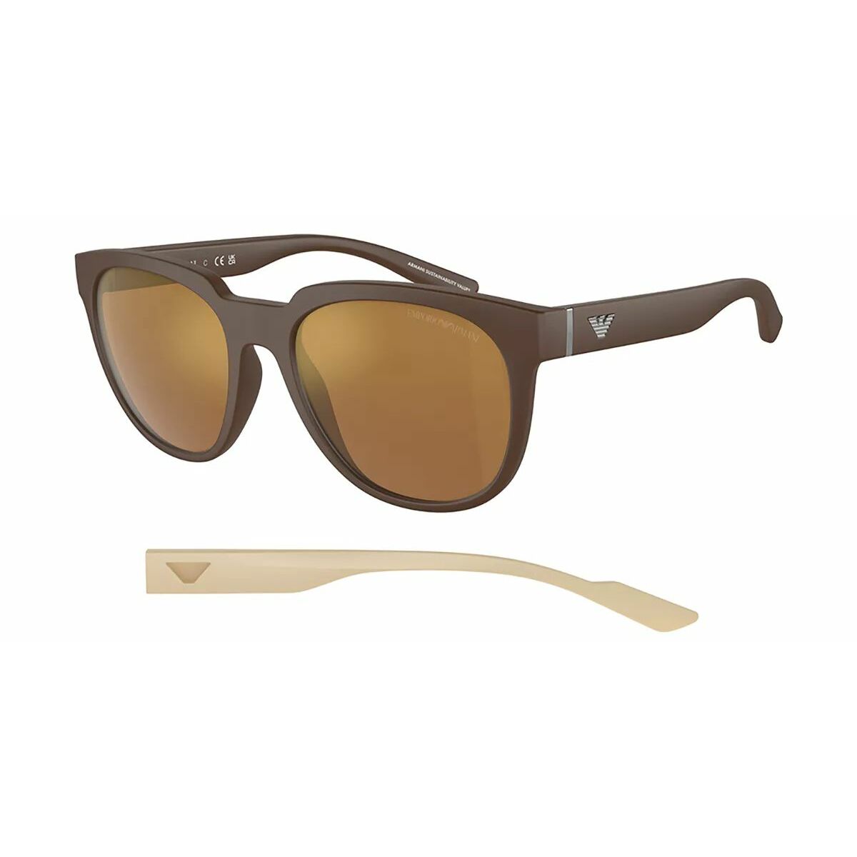 Ochelari de Soare Bărbați Emporio Armani EA4205F52606H ø 57 mm