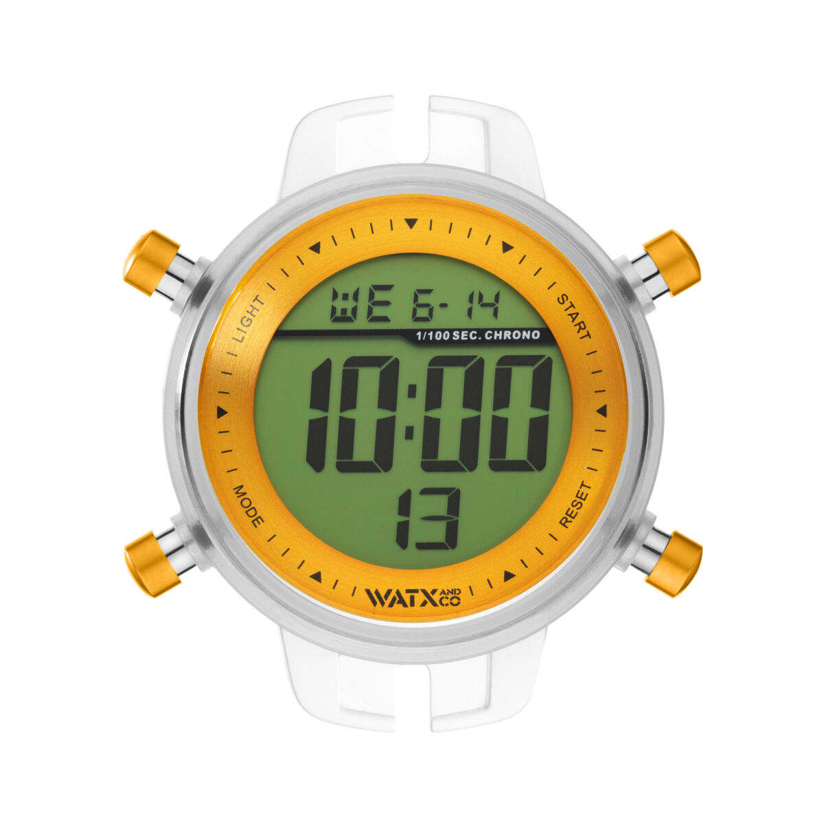 Ceas Unisex Watx & Colors RWA1093 Portocaliu (Ø 43 mm)