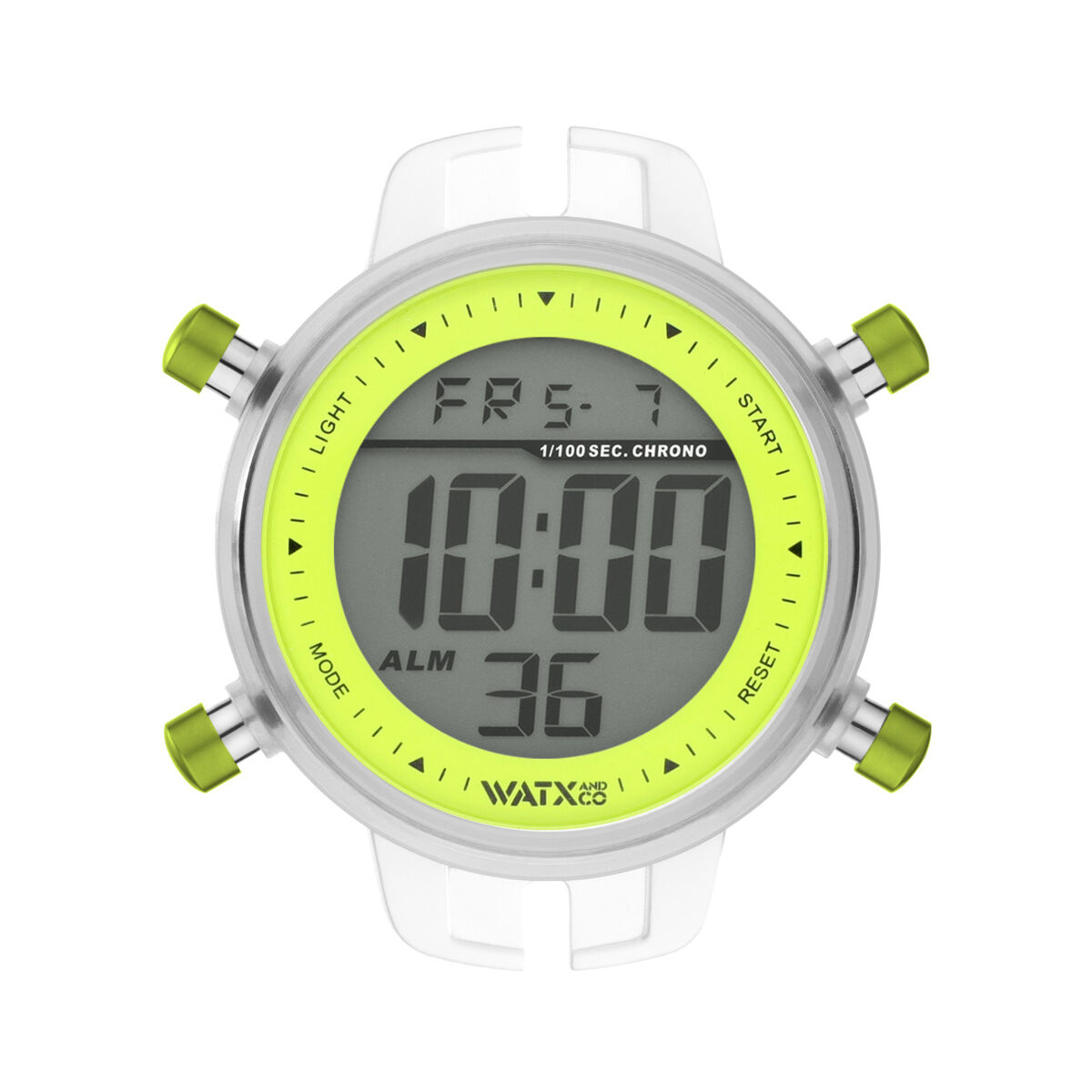 Ceas Unisex Watx & Colors RWA1126  Galben (Ø 43 mm)