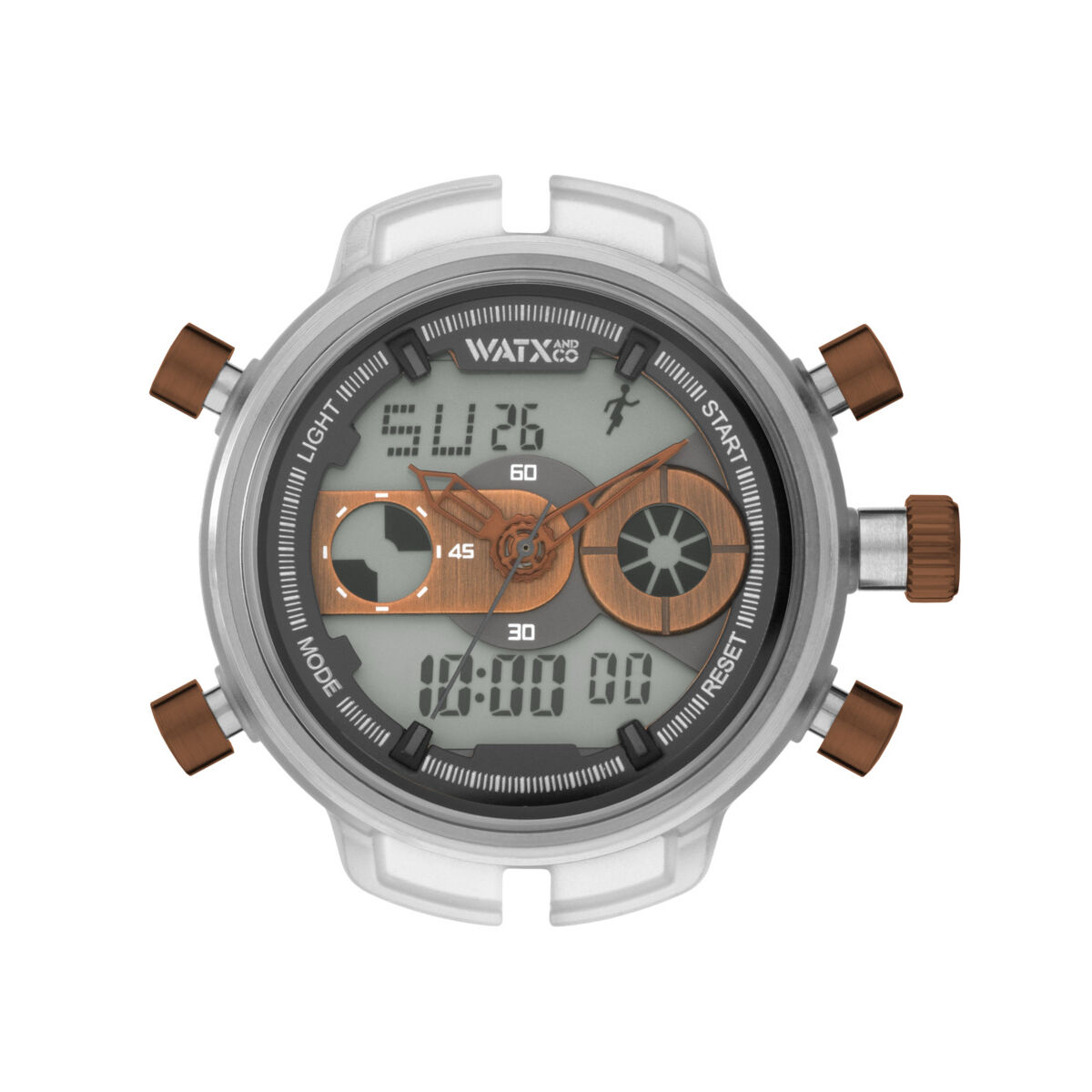 Ceas Unisex Watx & Colors RWA2721  Gri (Ø 49 mm)